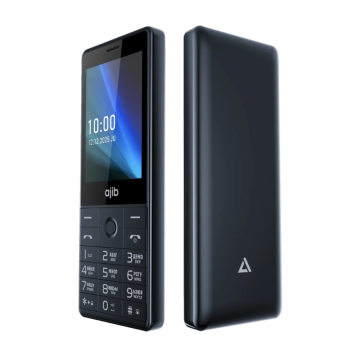 Кнопочный телефон ajib 1010 32MB/64MB Black ajib-1010-BLACK-32-64